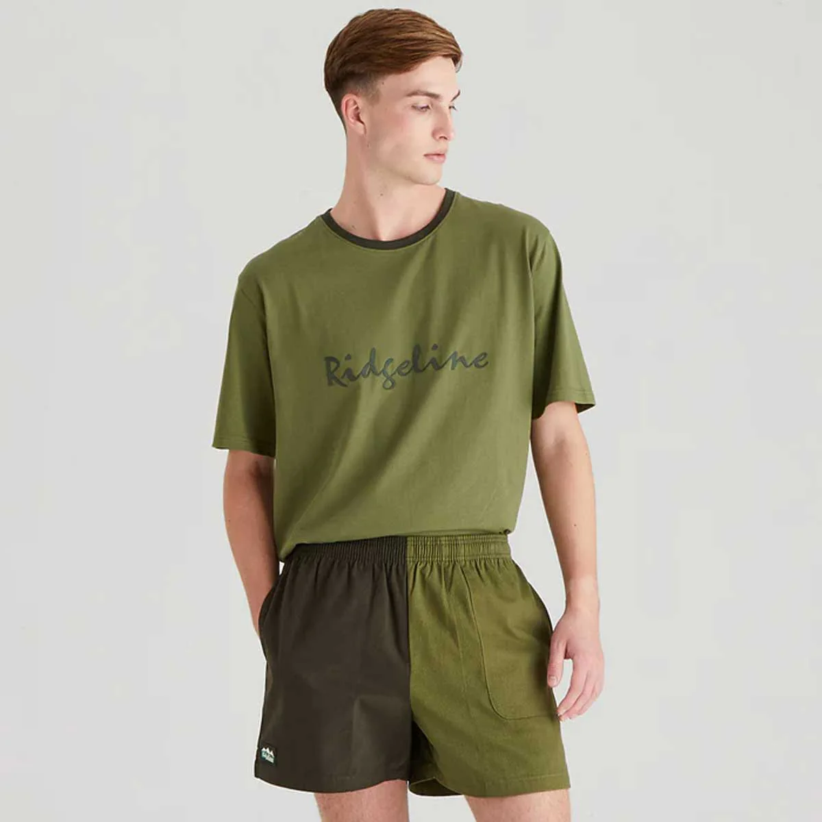 RIDGELINE Hose Down Shorts - Deep Forest / Fern Green - Image 2