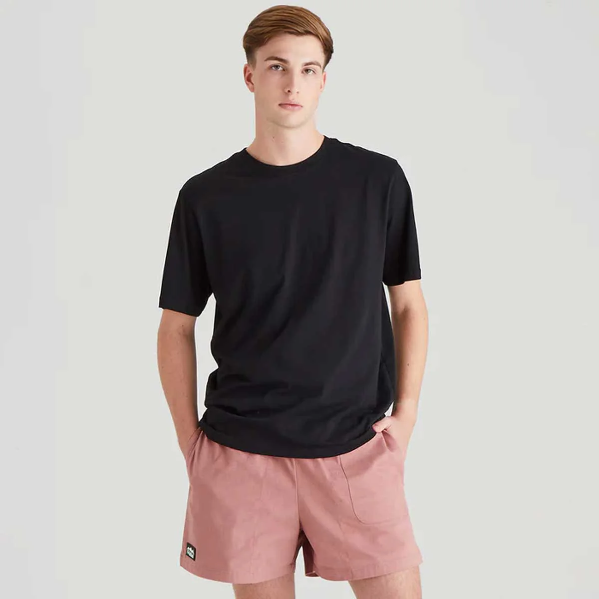 RIDGELINE Hose Down Shorts - Dusky Pink - Image 2