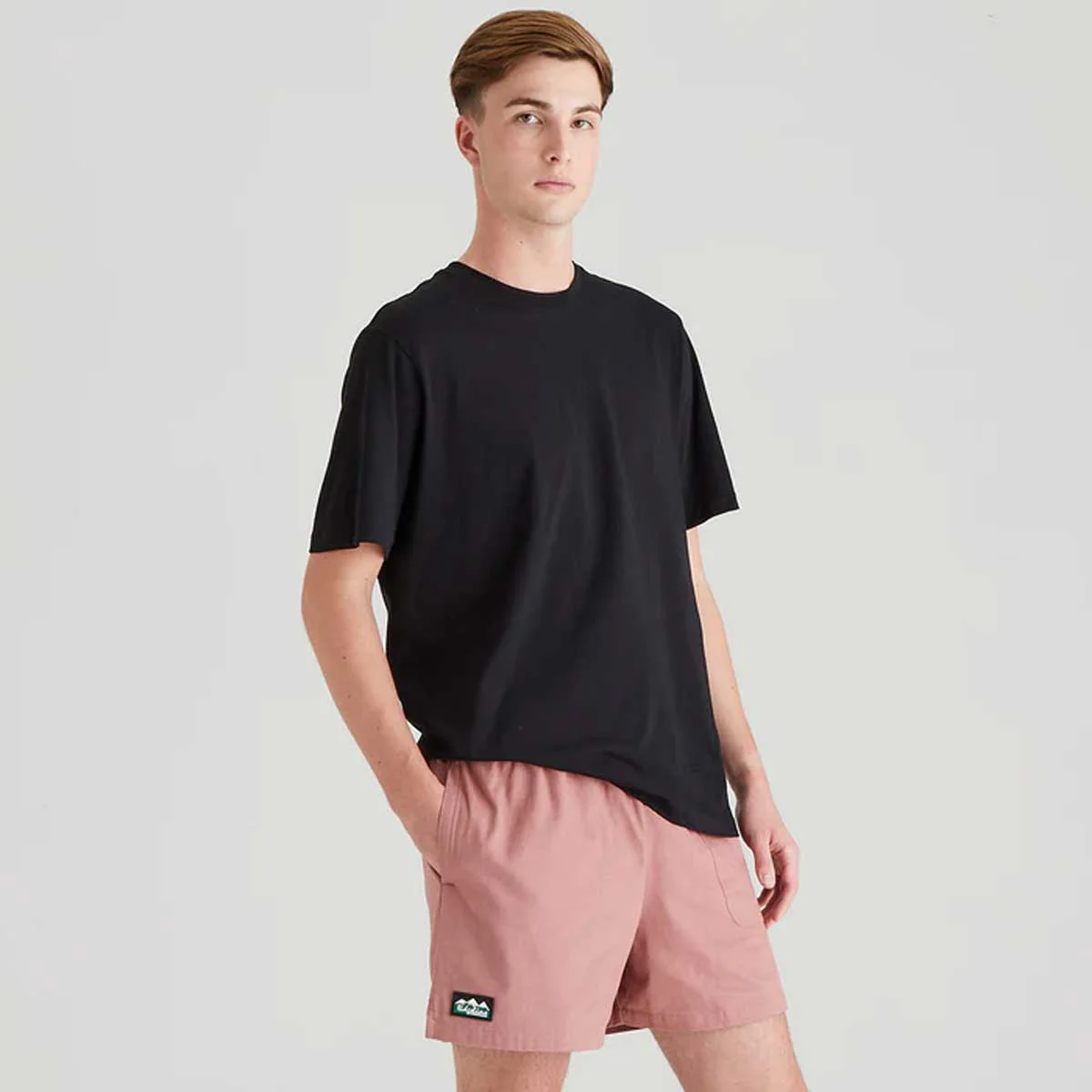 RIDGELINE Hose Down Shorts - Dusky Pink - Image 4