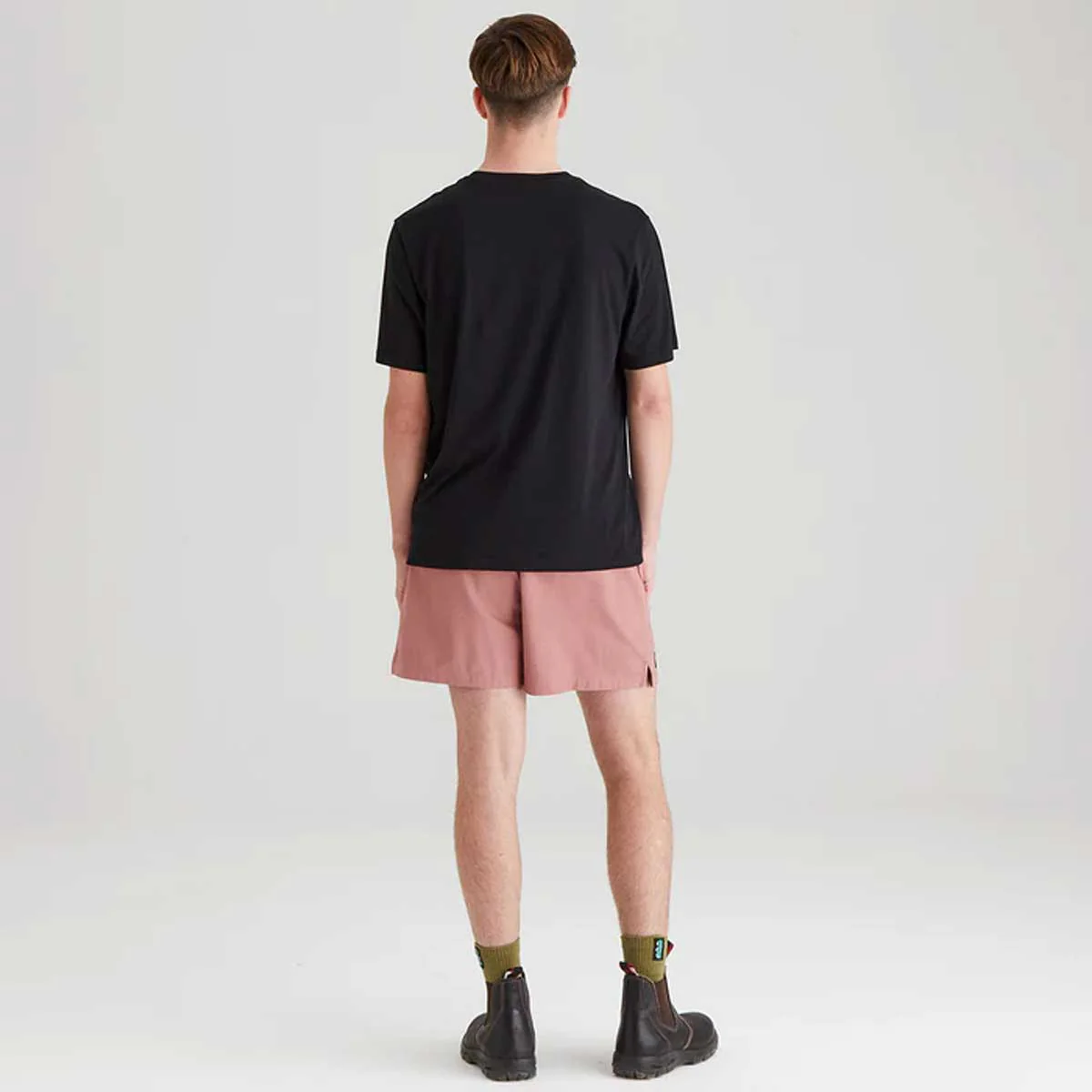 RIDGELINE Hose Down Shorts - Dusky Pink - Image 6