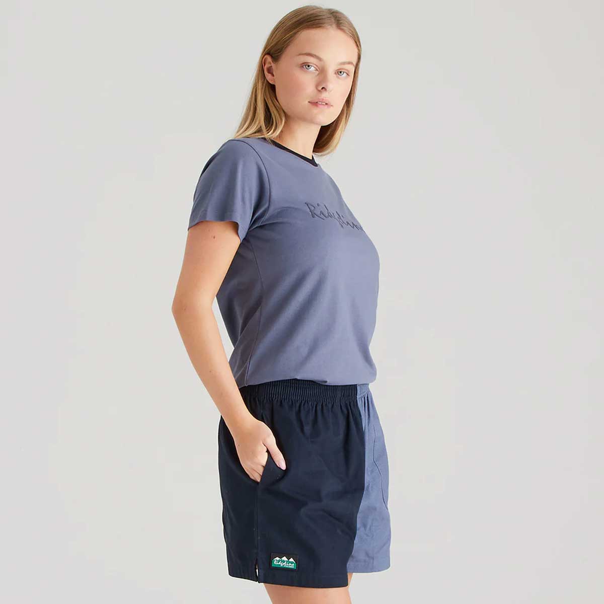 RIDGELINE Hose Down Shorts - Navy / Storm - Image 5