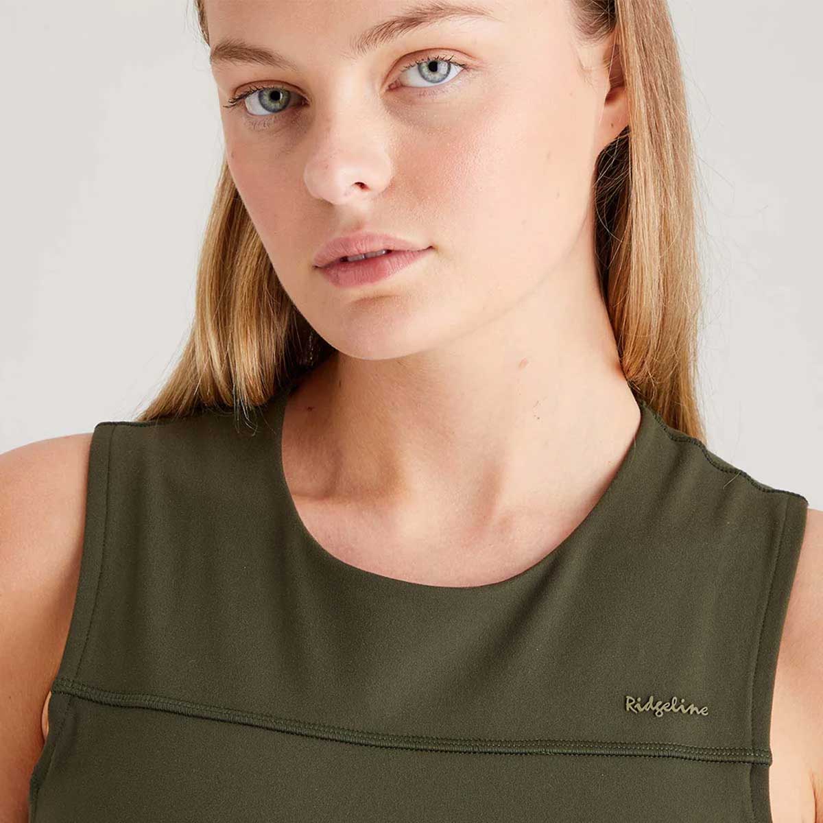 RIDGELINE Ladies Infinity Crop Top - Deep Forest - Image 9