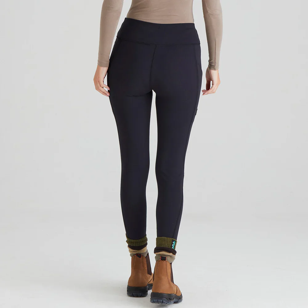 RIDGELINE Ladies Infinity Leggings - Black - Image 4