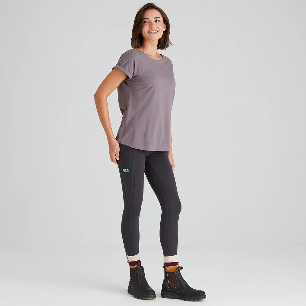 RIDGELINE Ladies Infinity Leggings - Shale - Image 4