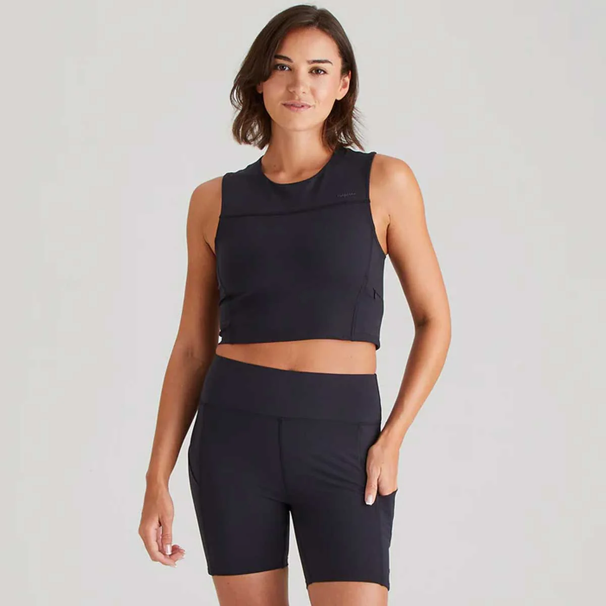 RIDGELINE Ladies Infinity Shorts - Black - Image 5