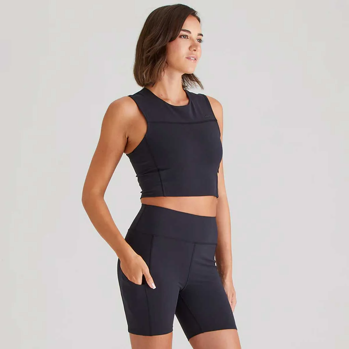 RIDGELINE Ladies Infinity Shorts - Black - Image 7