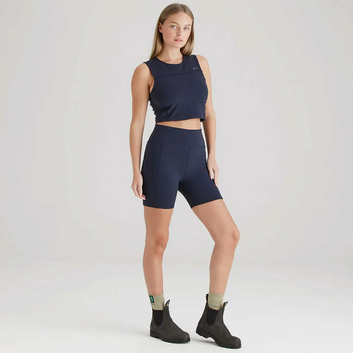 RIDGELINE Ladies Infinity Shorts - Navy