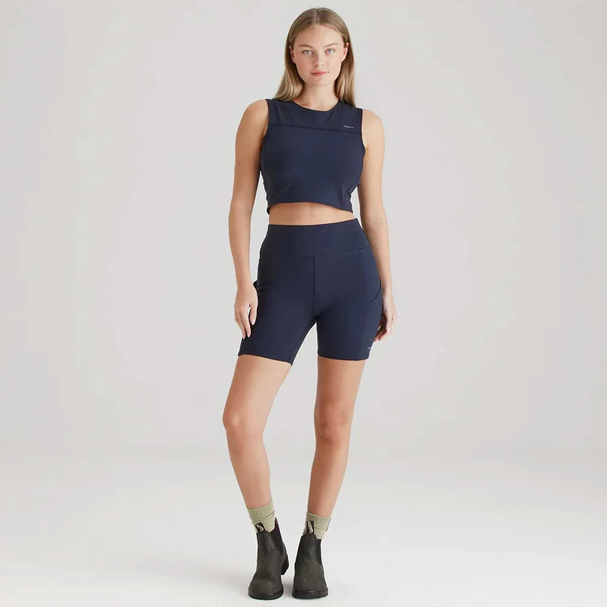 RIDGELINE Ladies Infinity Shorts - Navy - Image 4