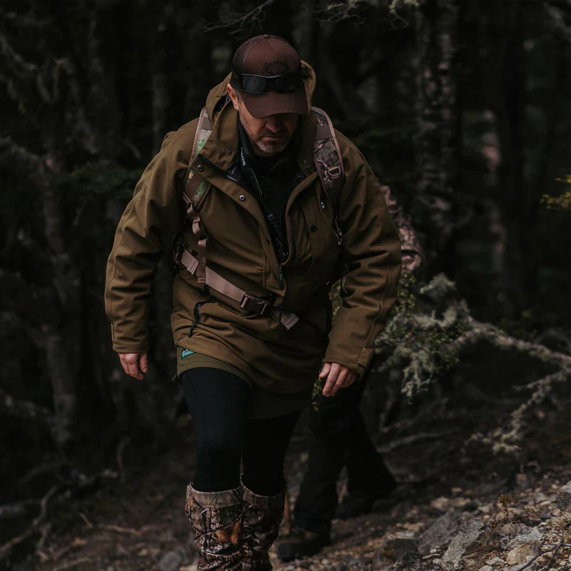 RIDGELINE Mens Monsoon Classic Smock - Teak - Image 11