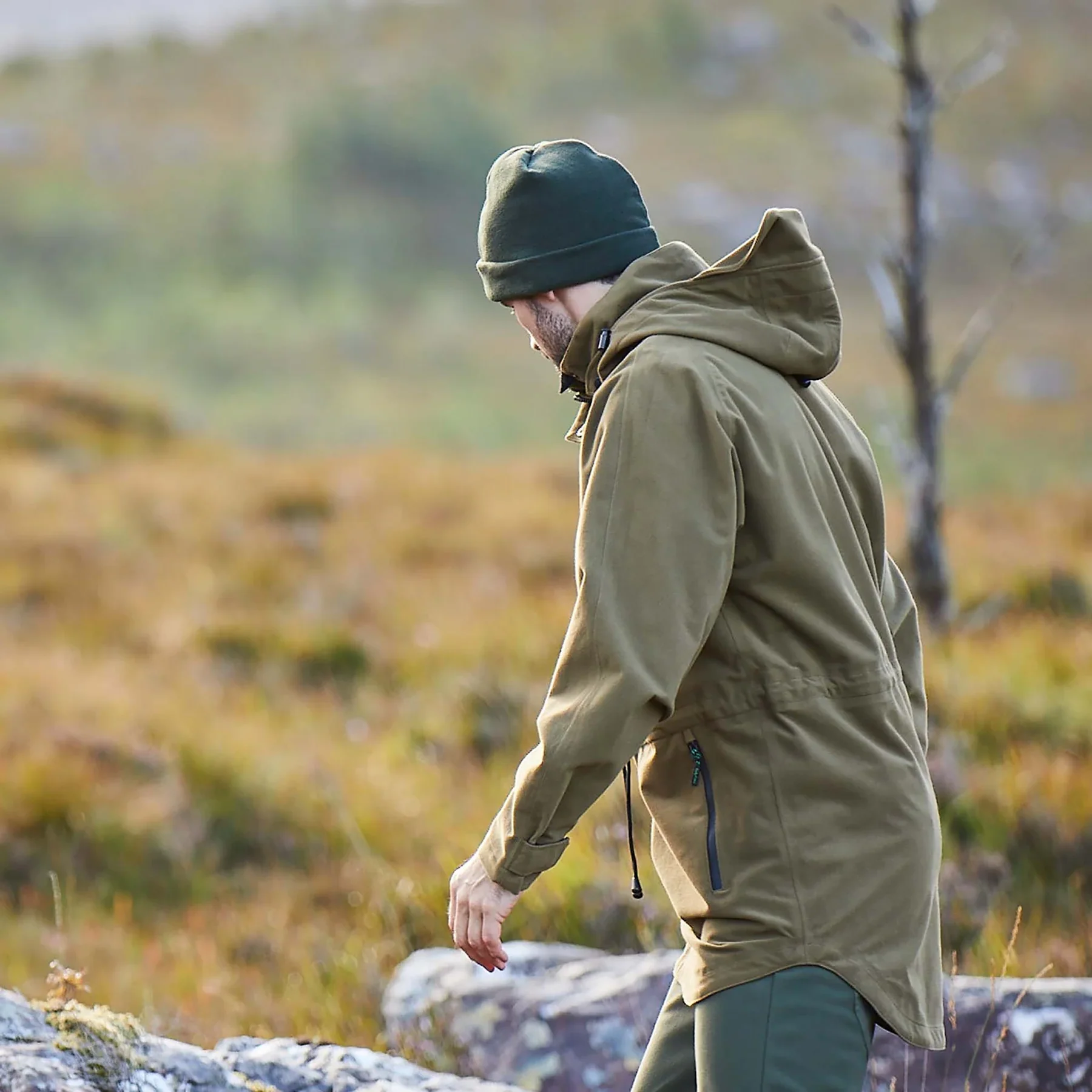 RIDGELINE Mens Monsoon Classic Smock - Teak - Image 3