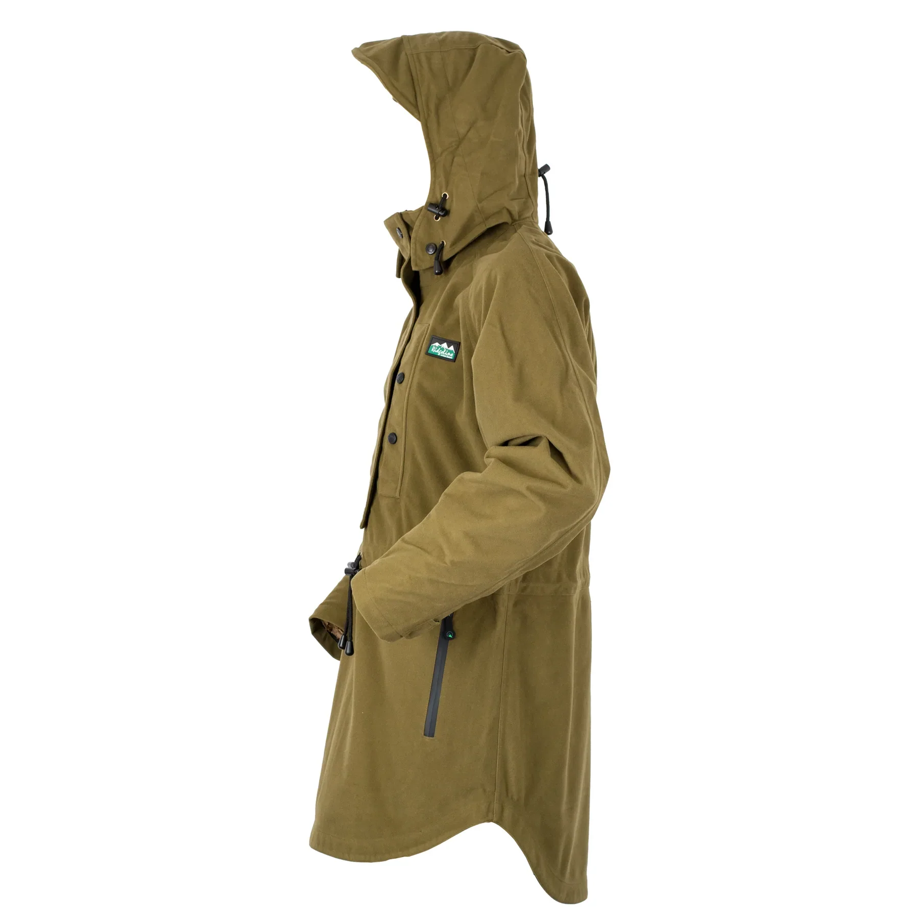 RIDGELINE Mens Monsoon Classic Smock - Teak - Image 4