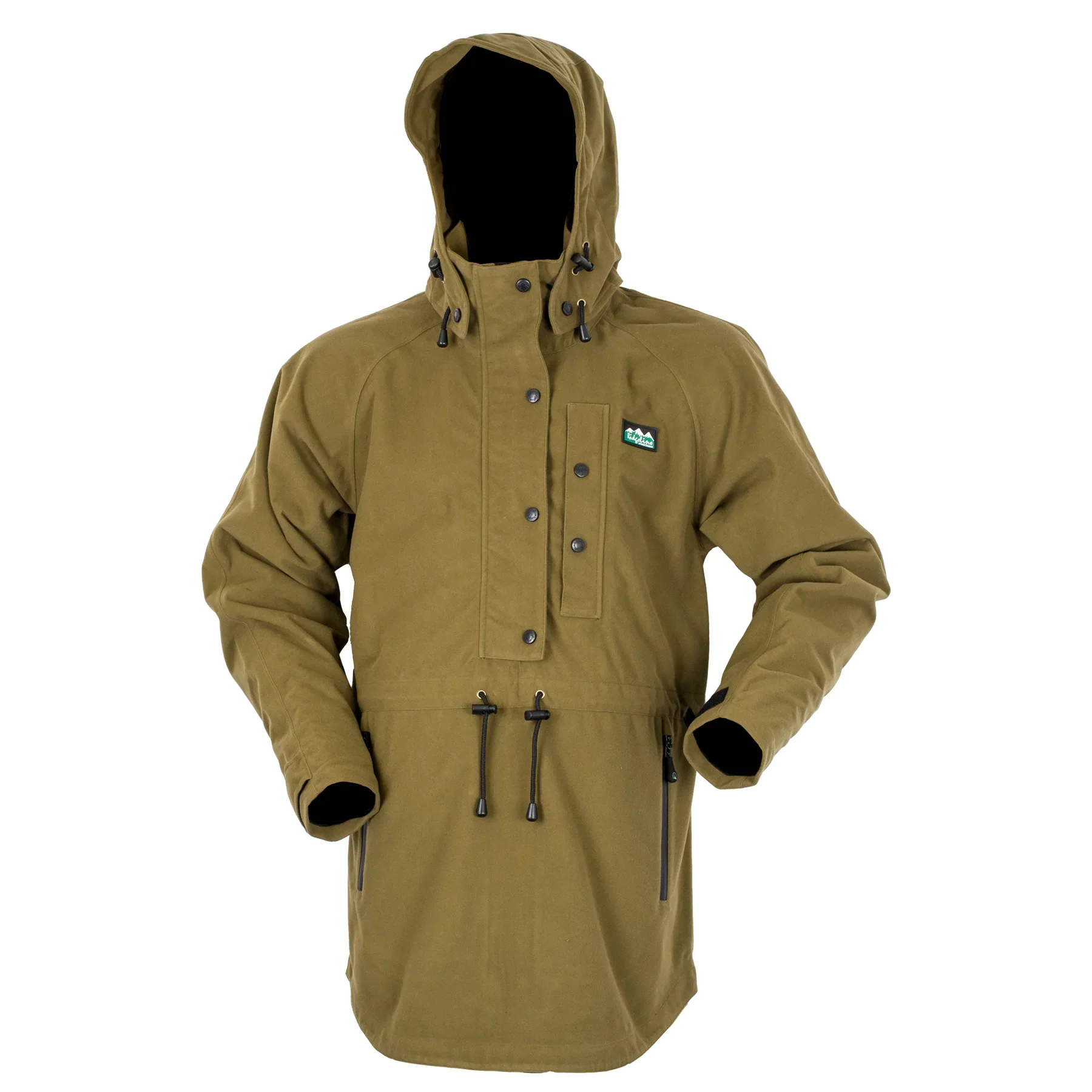 RIDGELINE Mens Monsoon Classic Smock - Teak - Image 6