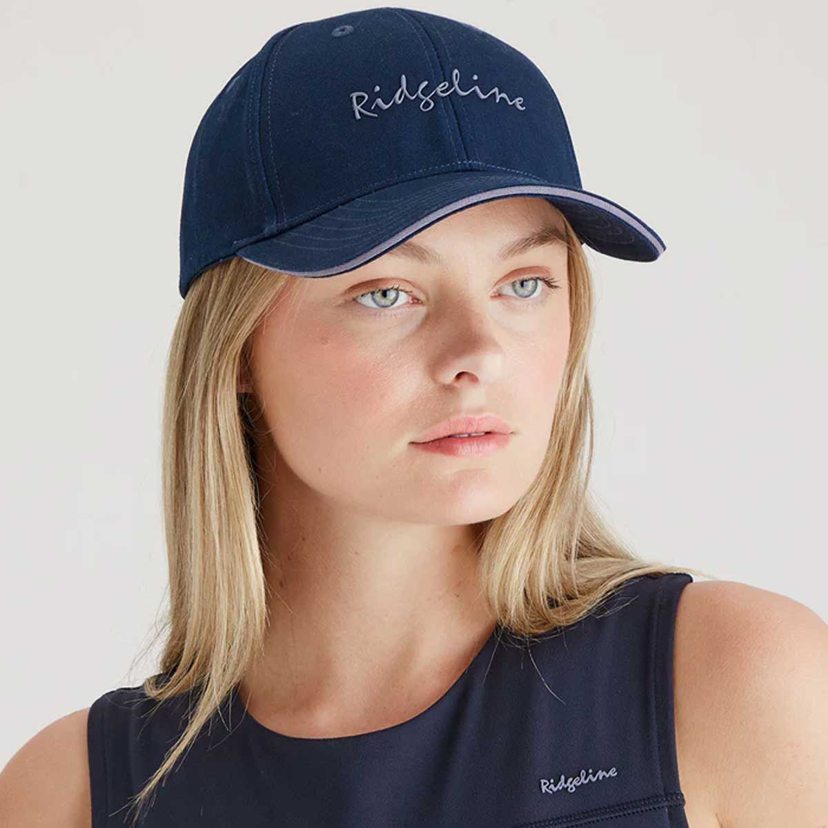 RIDGELINE Signature Cap - Navy - Image 3