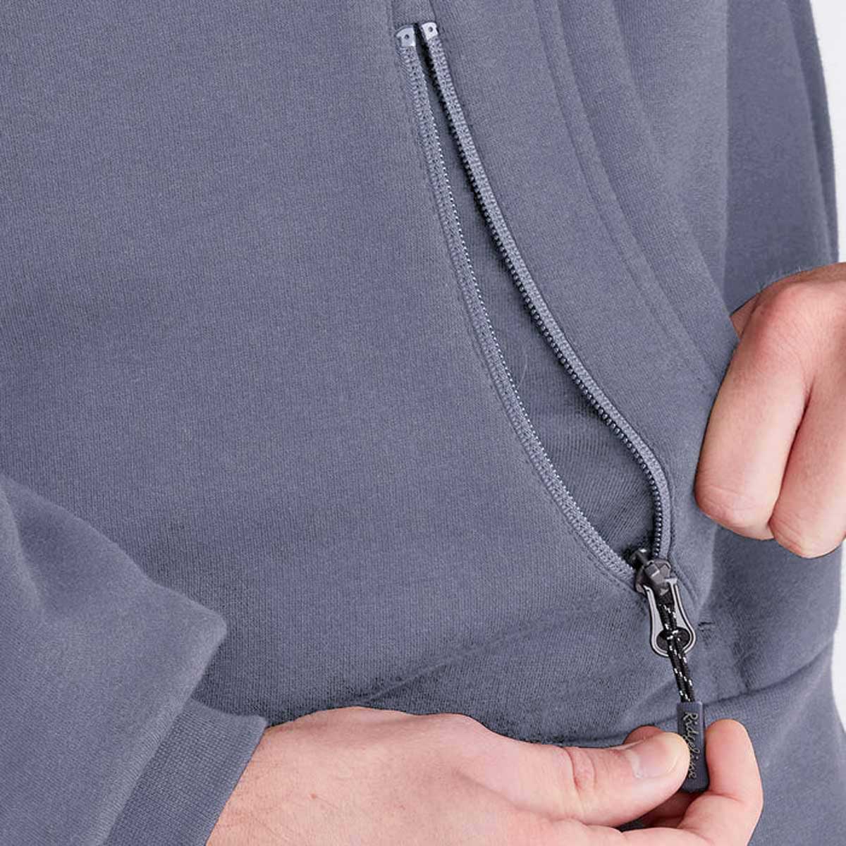 RIDGELINE Signature Hoodie - Mens - Storm - Image 6