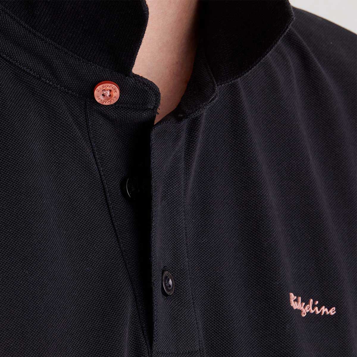 RIDGELINE Signature Polo Shirt - Mens - Black - Image 2