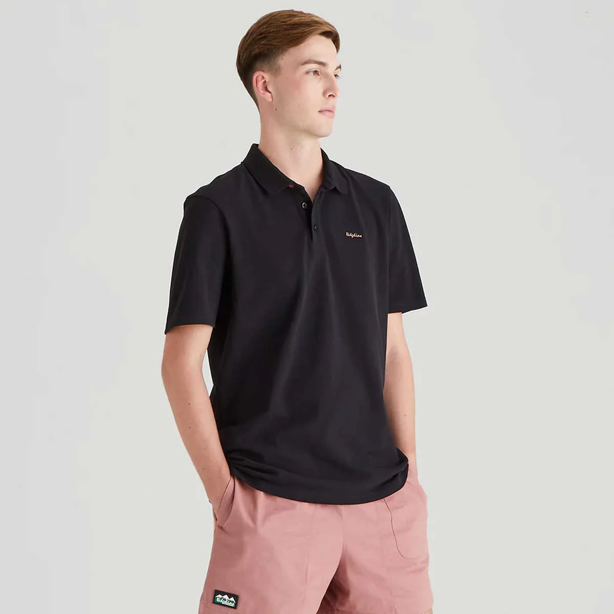 RIDGELINE Signature Polo Shirt - Mens - Black - Image 5