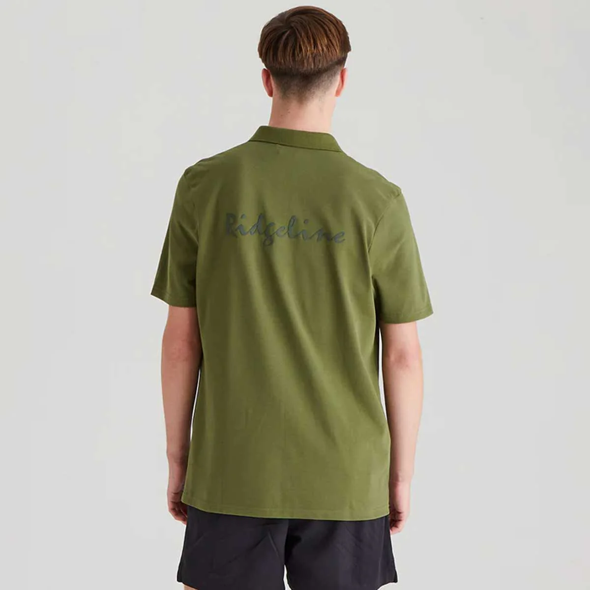 RIDGELINE Signature Polo Shirt - Mens - Fern Green - Image 3