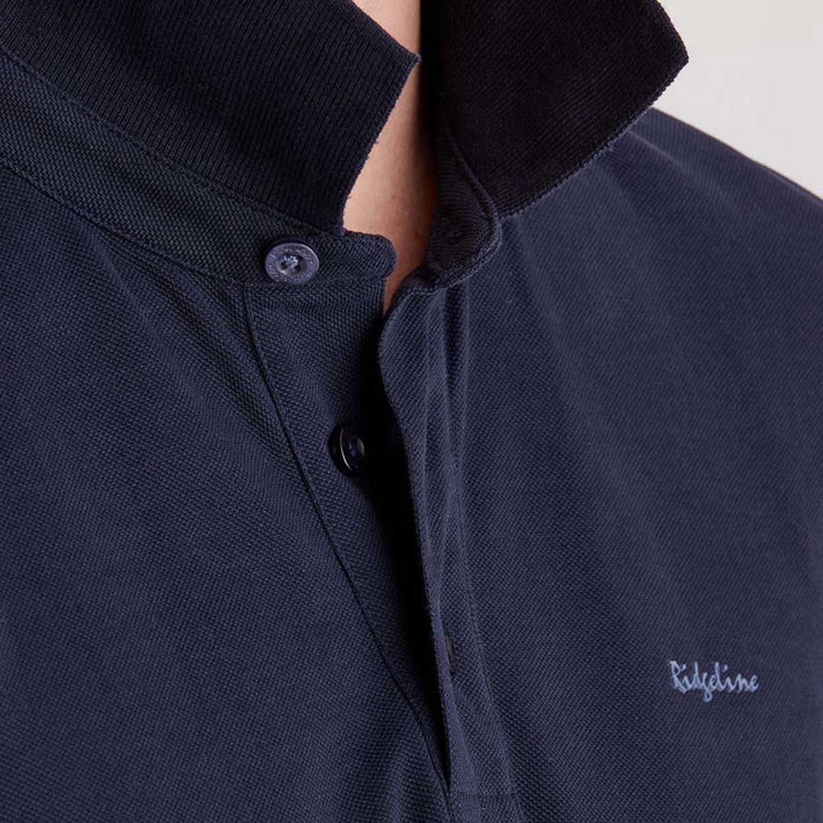 RIDGELINE Signature Polo Shirt - Mens - Navy - Image 2