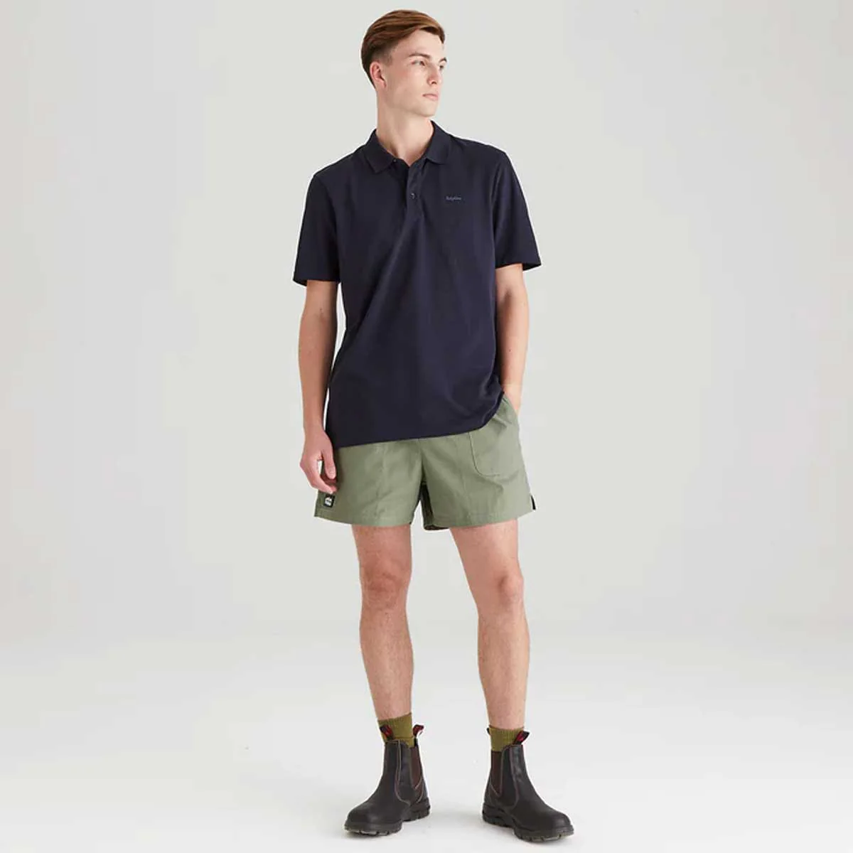 RIDGELINE Signature Polo Shirt - Mens - Navy - Image 4