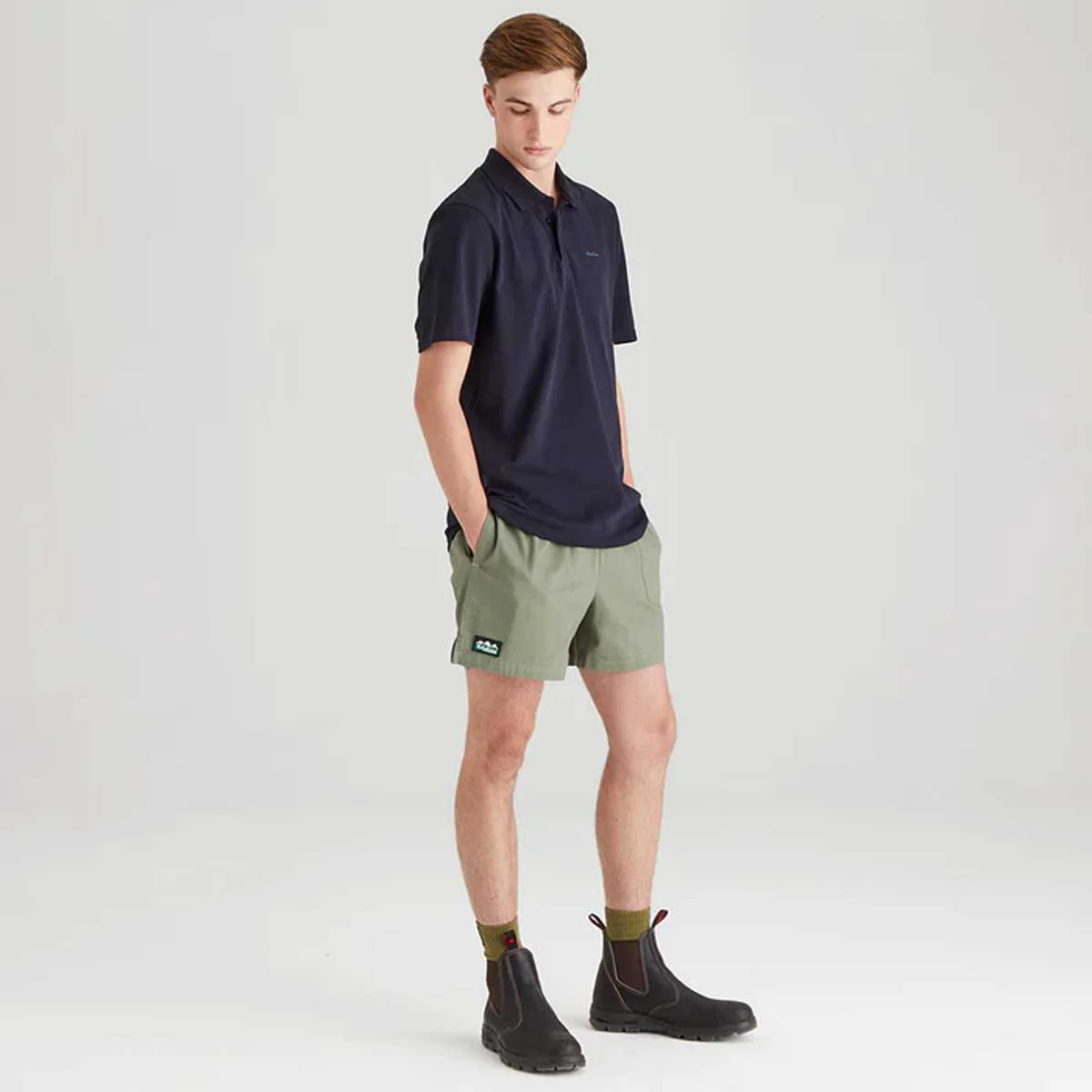 RIDGELINE Signature Polo Shirt - Mens - Navy - Image 6