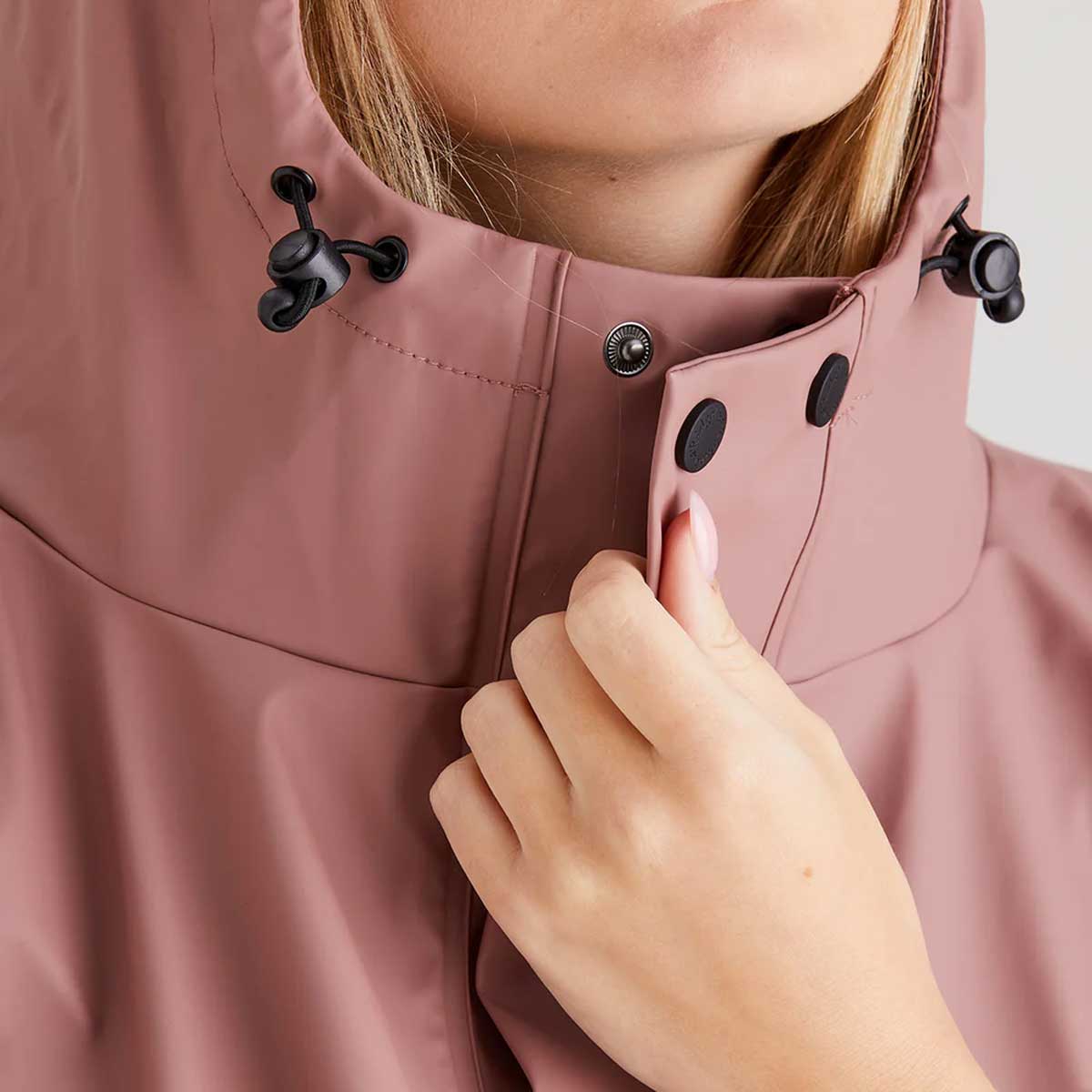 RIDGELINE Signature Poncho - Dusky Pink - Image 2