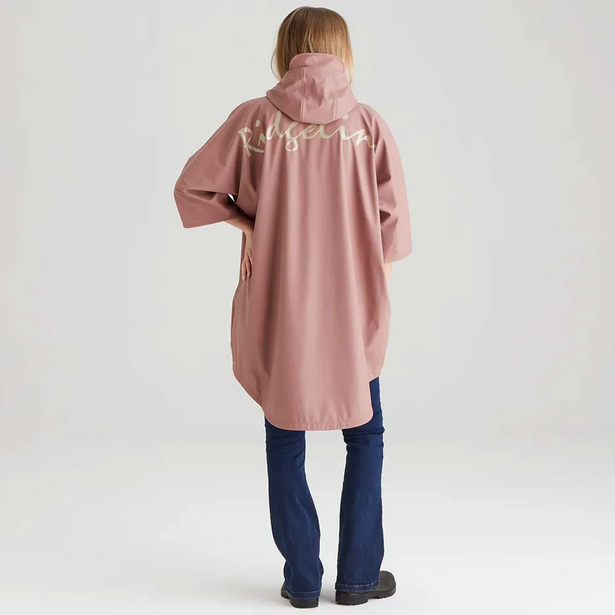 RIDGELINE Signature Poncho - Dusky Pink - Image 6