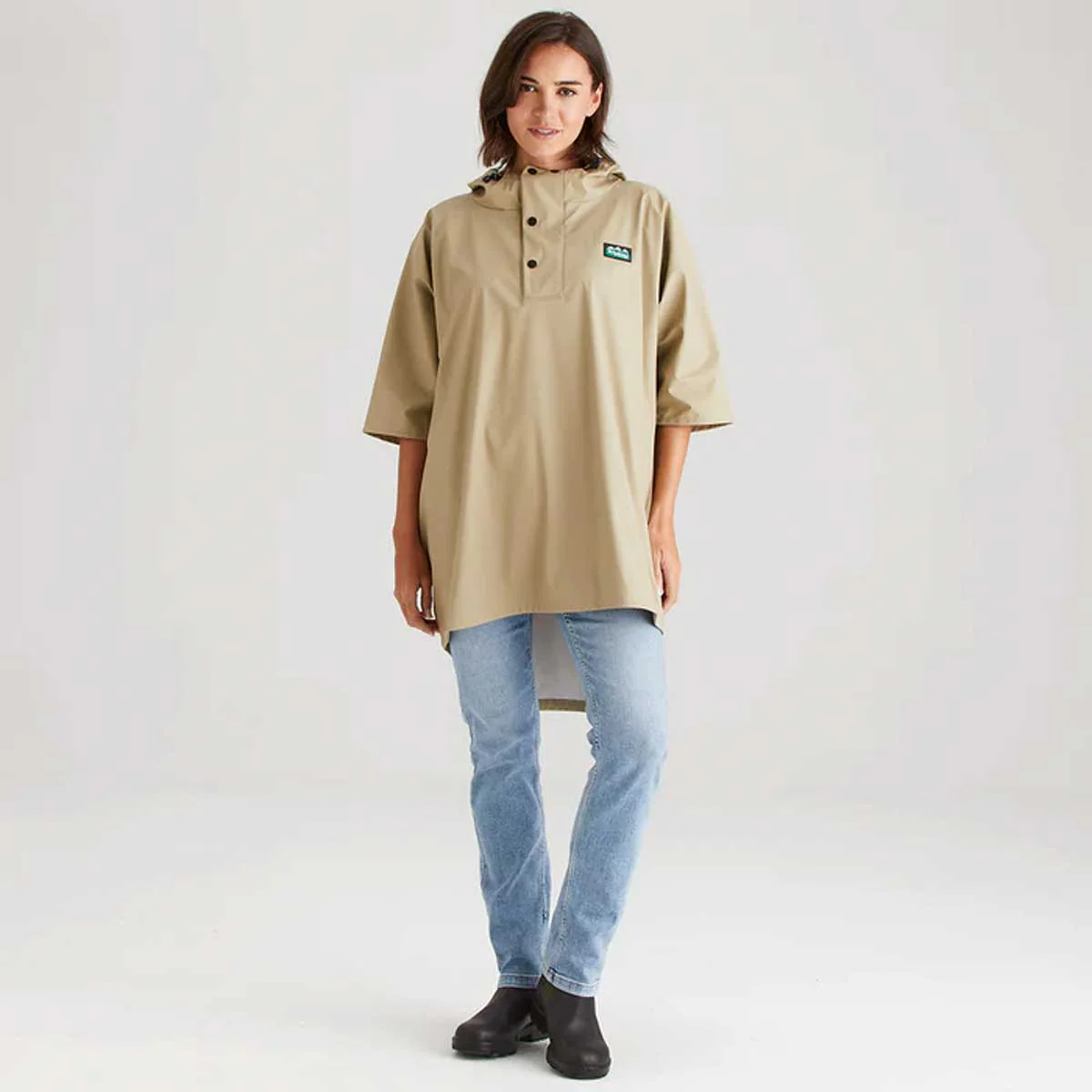RIDGELINE Signature Poncho - Eucalyptus - Image 10