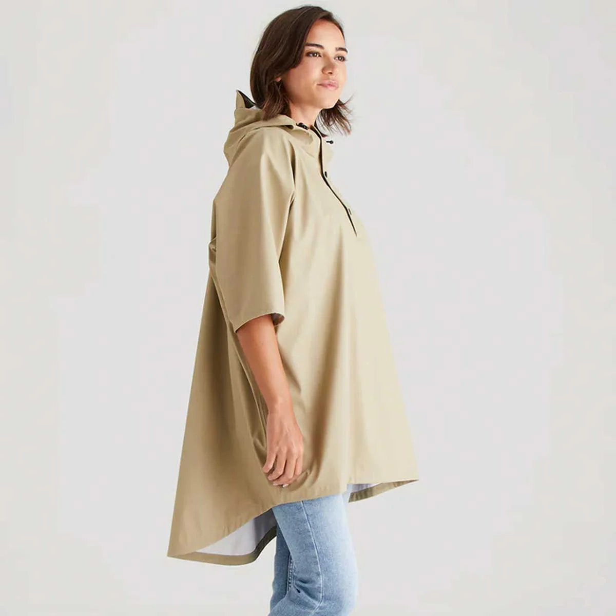 RIDGELINE Signature Poncho - Eucalyptus - Image 4