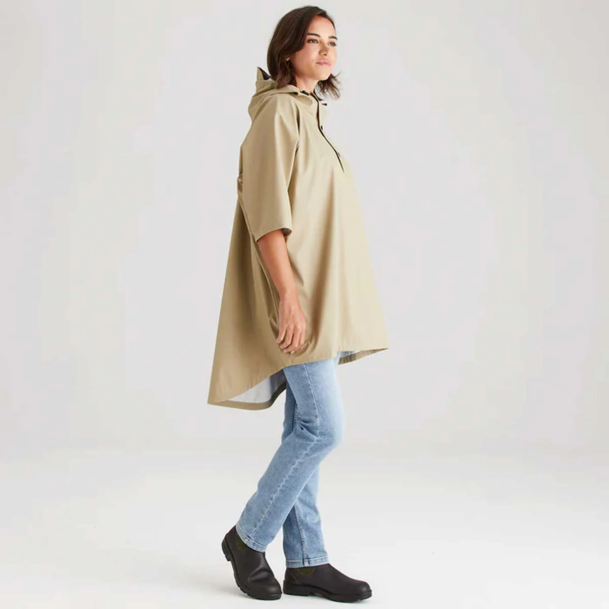 RIDGELINE Signature Poncho - Eucalyptus - Image 6