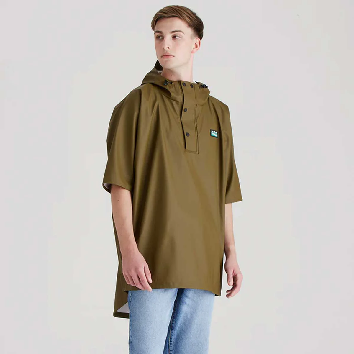 RIDGELINE Signature Poncho - Teak - Image 4