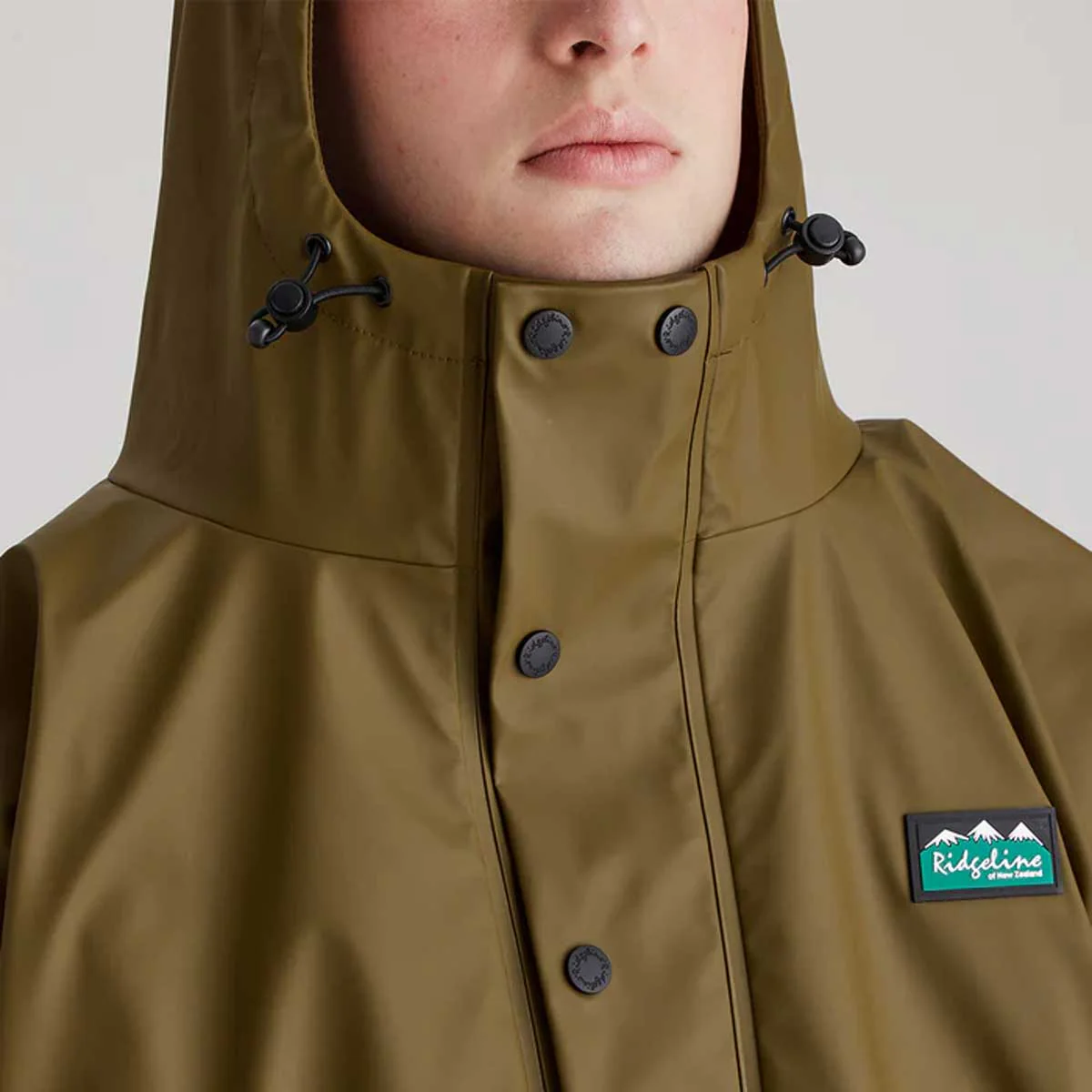 RIDGELINE Signature Poncho - Teak - Image 5