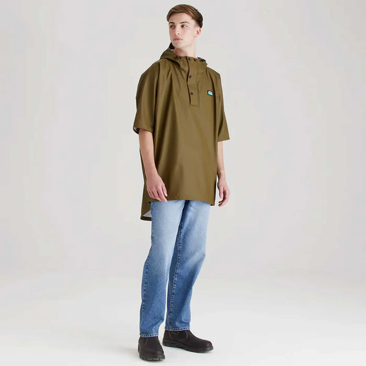 RIDGELINE Signature Poncho - Teak - Image 6