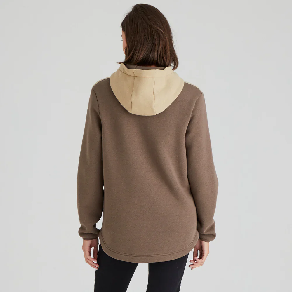 RIDGELINE South Island Hoodie - Women's - Light Bark - Image 4