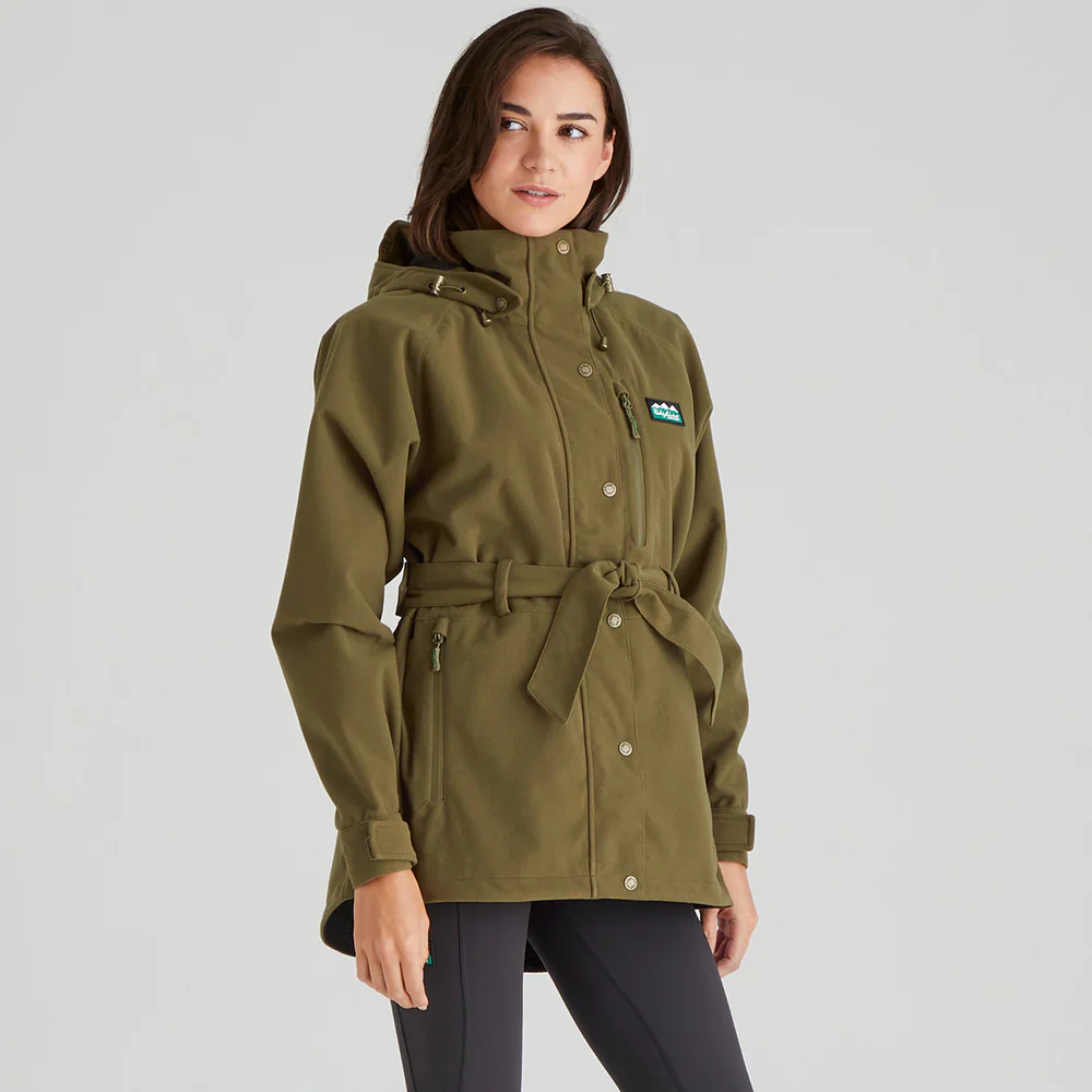RIDGELINE Womens Monsoon Nordic Jacket - Teak - Image 4