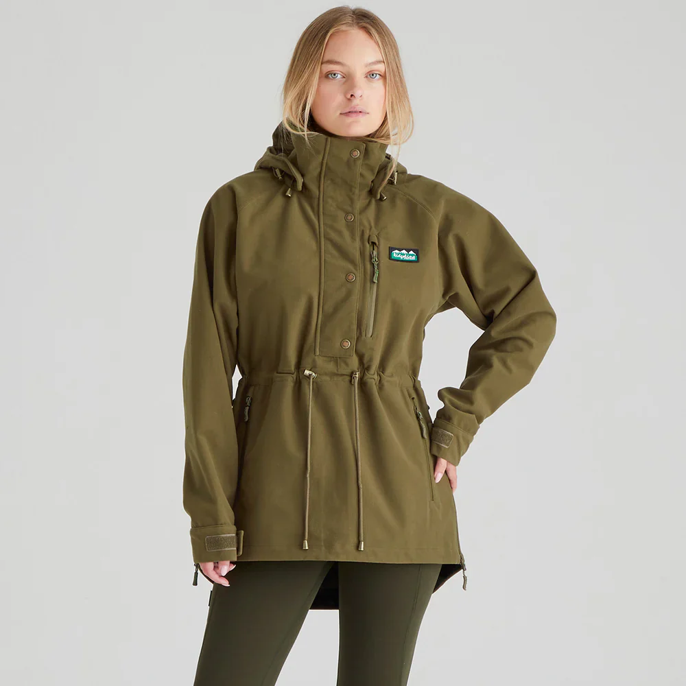 RIDGELINE Womens Monsoon Nordic Smock - Teak - Image 4