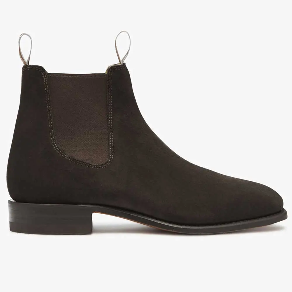 RM WILLIAMS Comfort Craftsman Boots - Men's - Chocolate Suede - Image 5
