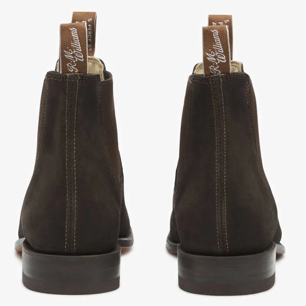 RM WILLIAMS Comfort Craftsman Boots - Men's - Chocolate Suede - Image 7