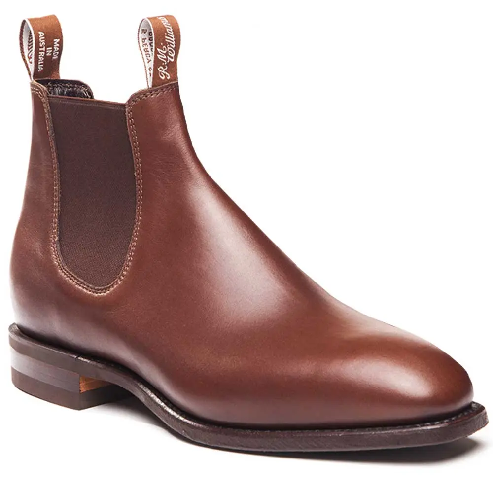 RM WILLIAMS Comfort Craftsman Boots - Men's - Dark Tan - Image 4