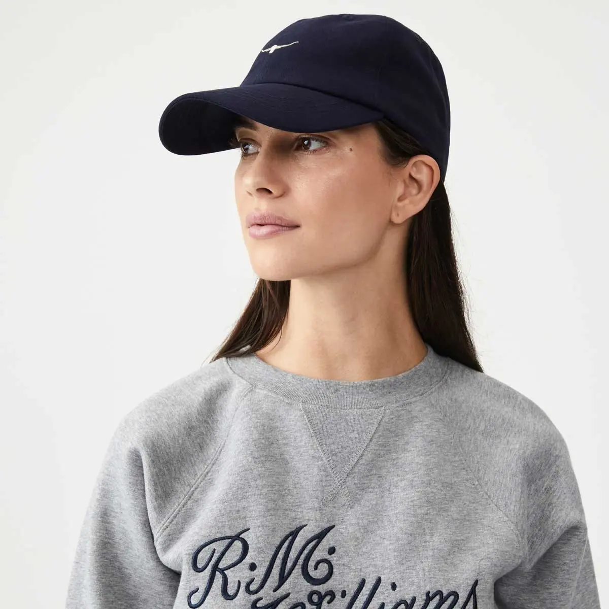 RM WILLIAMS Cap - Longhorn Steers Head Mini Logo - Navy - Image 5