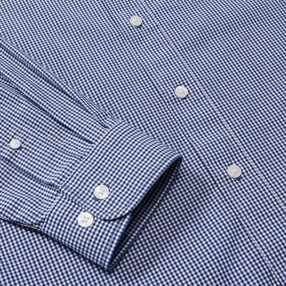 RM WILLIAMS Classic Regular Fit Shirt - Men's - Navy & White Check - Image 4