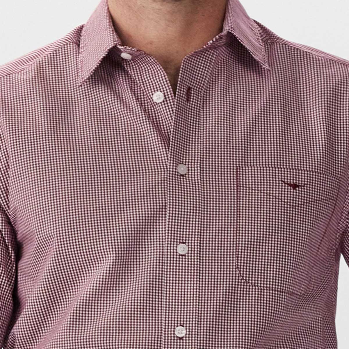 RM WILLIAMS Classic Regular Fit Shirt - Men's - Red Wheat - Image 4