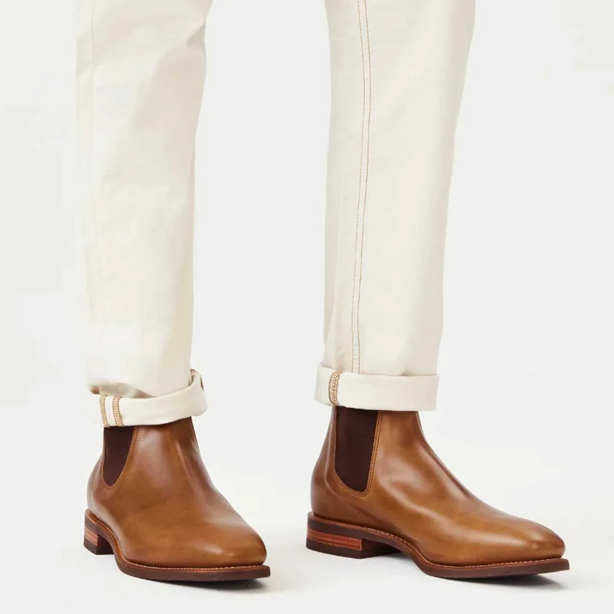 RM WILLIAMS Comfort Craftsman Boots - Men's - Caramel - Image 2