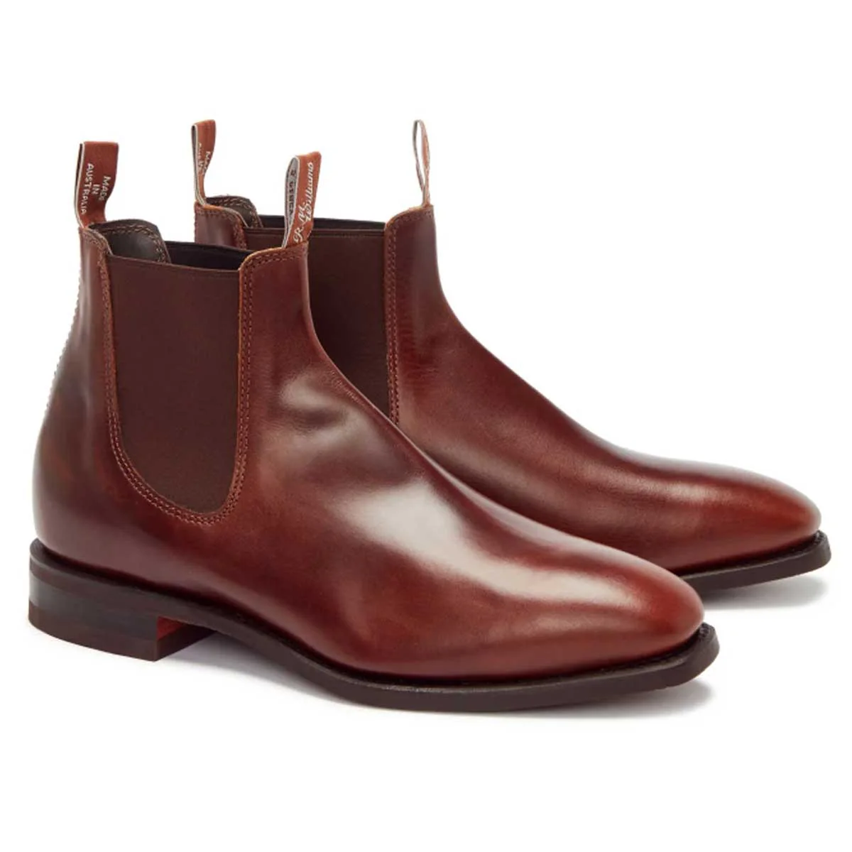 RM WILLIAMS Comfort Craftsman Boots - Men's - Mid Brown