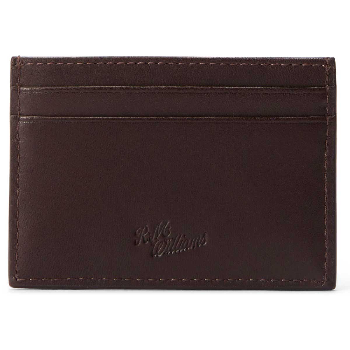 RM WILLIAMS Four Slot Leather Cardholder - Chestnut - Image 3