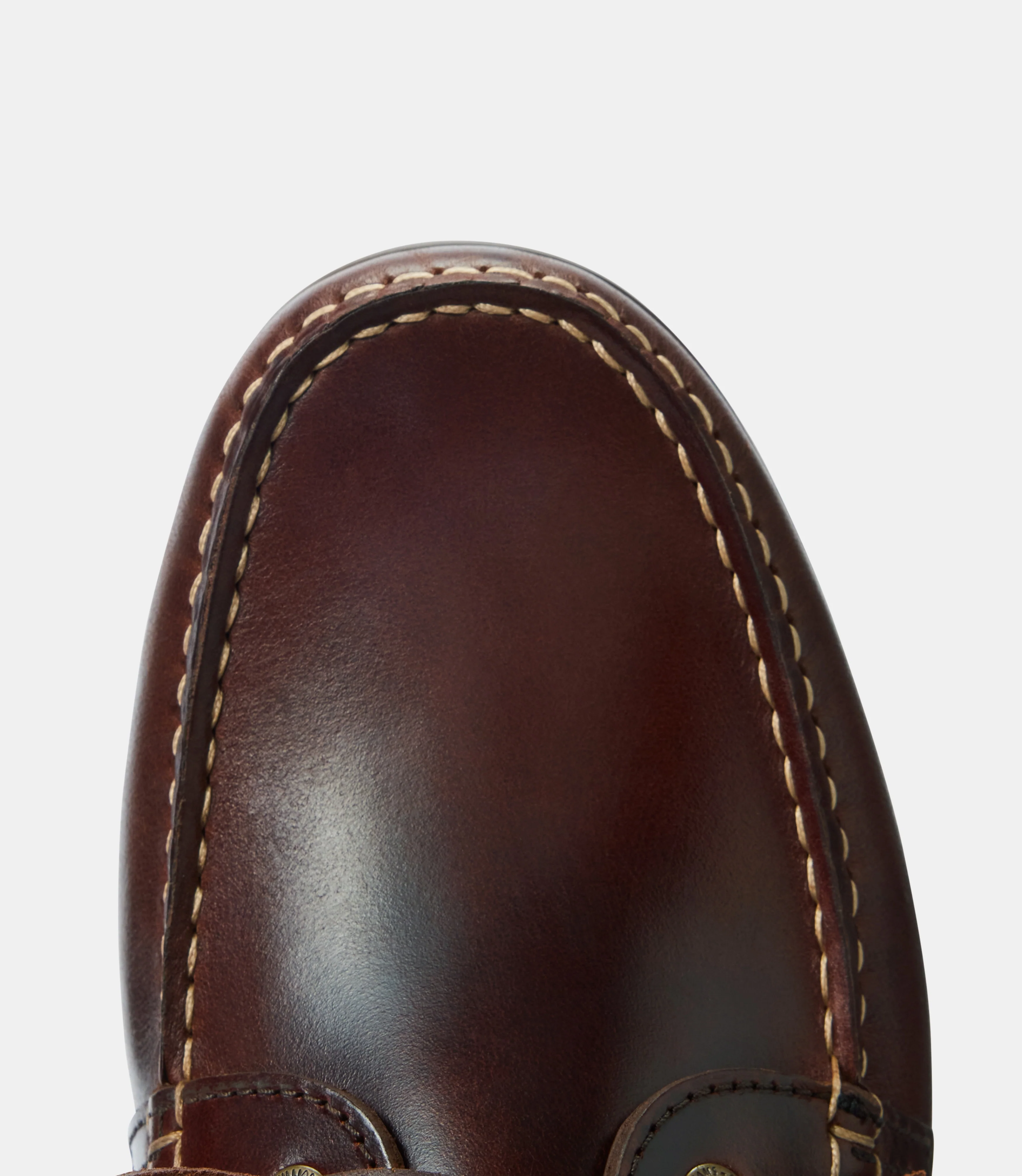 RM WILLIAMS Islet Moccasin Boat Shoes - Men's - Mid Brown - Image 6