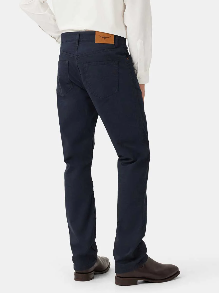 RM WILLIAMS Ramco 5 Pocket Jeans - Men's - Navy - Image 4