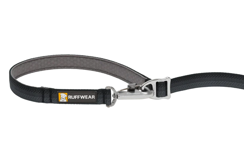 RUFFWEAR Switchbak Double-Ended Dog Lead - Basalt Grey - Image 3