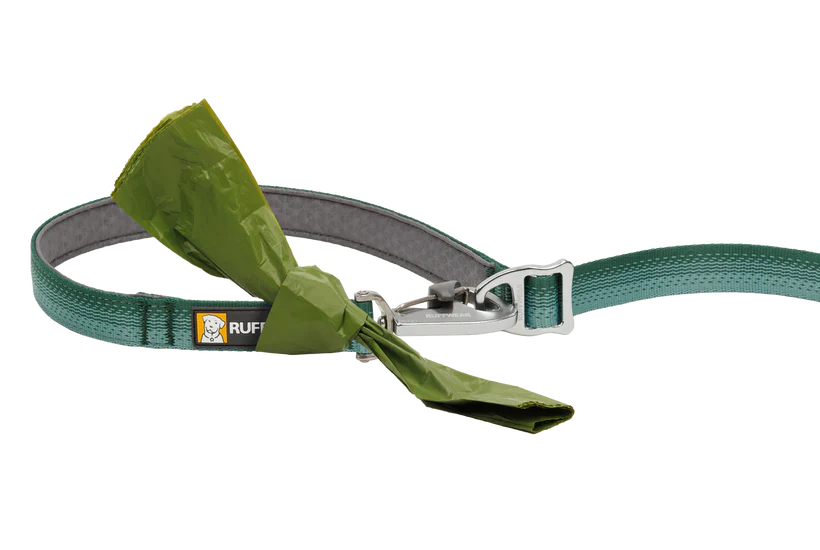 RUFFWEAR Switchbak Double-Ended Dog Lead - River Rock Green - Image 6