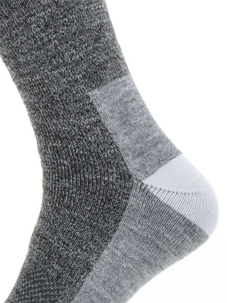 SEALSKINZ Socks - Solo QuickDry Knee Length - Grey - Image 3