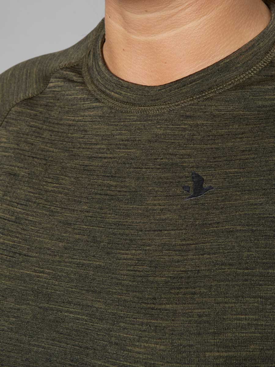 SEELAND Active Long Sleeve T-shirt - Ladies - Pine Green - Image 3